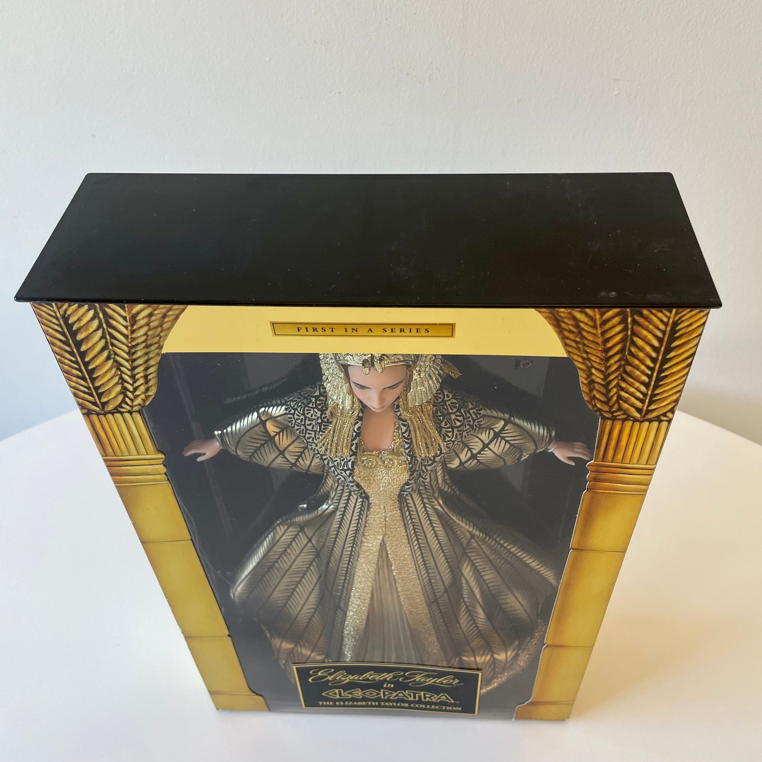 NRFB Elizabeth Taylor Cleopatra Barbie Doll, First in Series