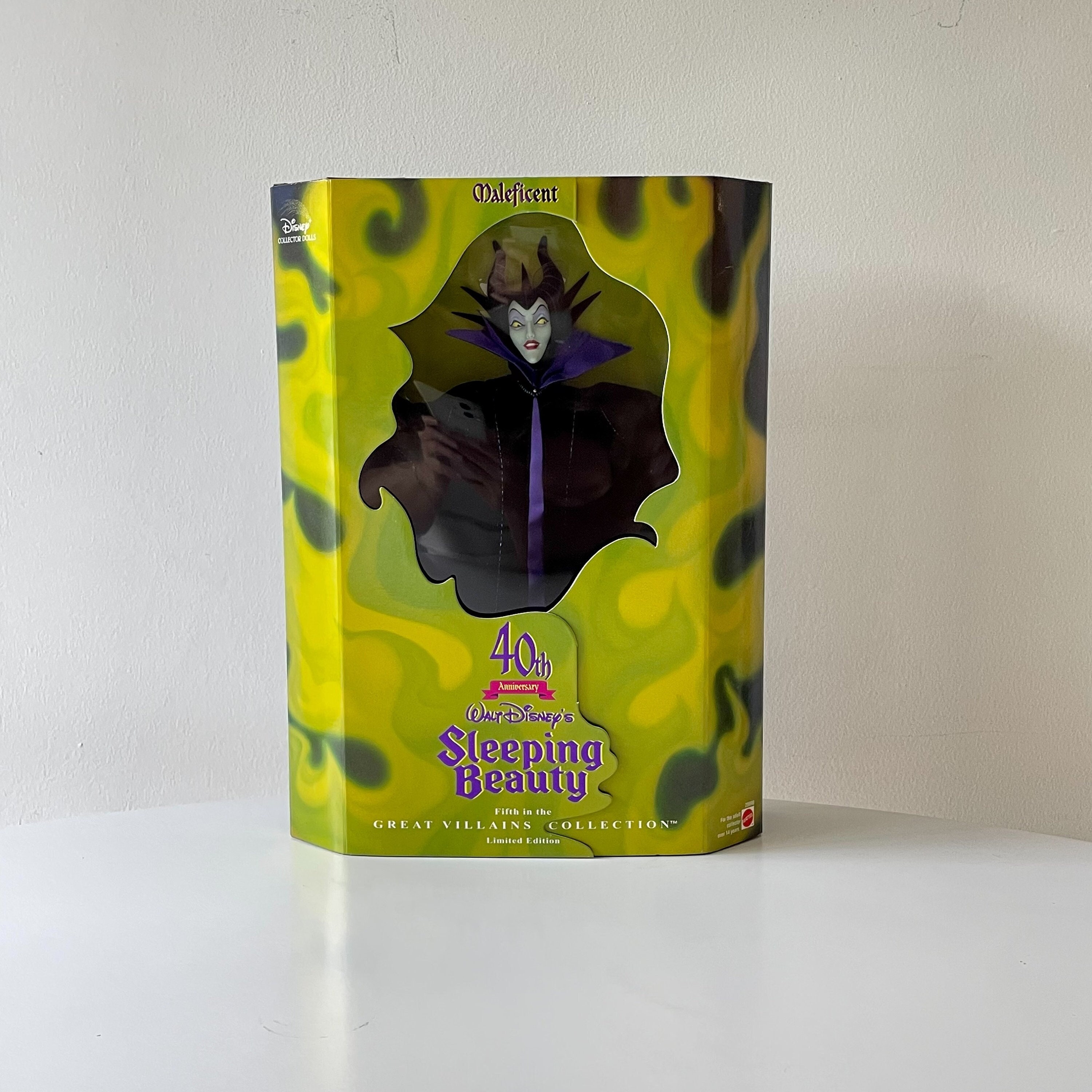 Sleeping Beauty Maleficent 40th Anniversary Great Villains Collection NRFB 1999 Vintage Disney Doll MIB Etsy Australia