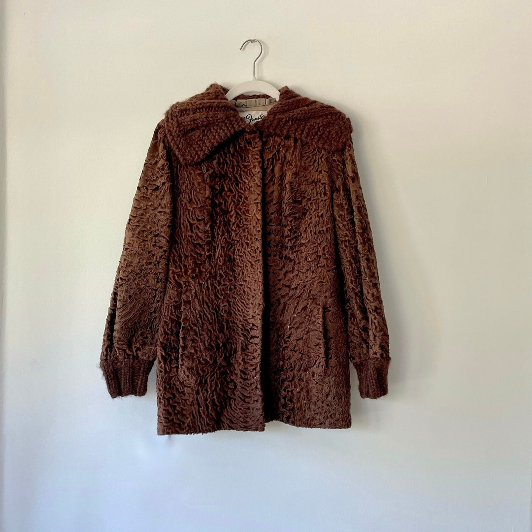 THINK FUR Curly Fur 2wayCollarJacket