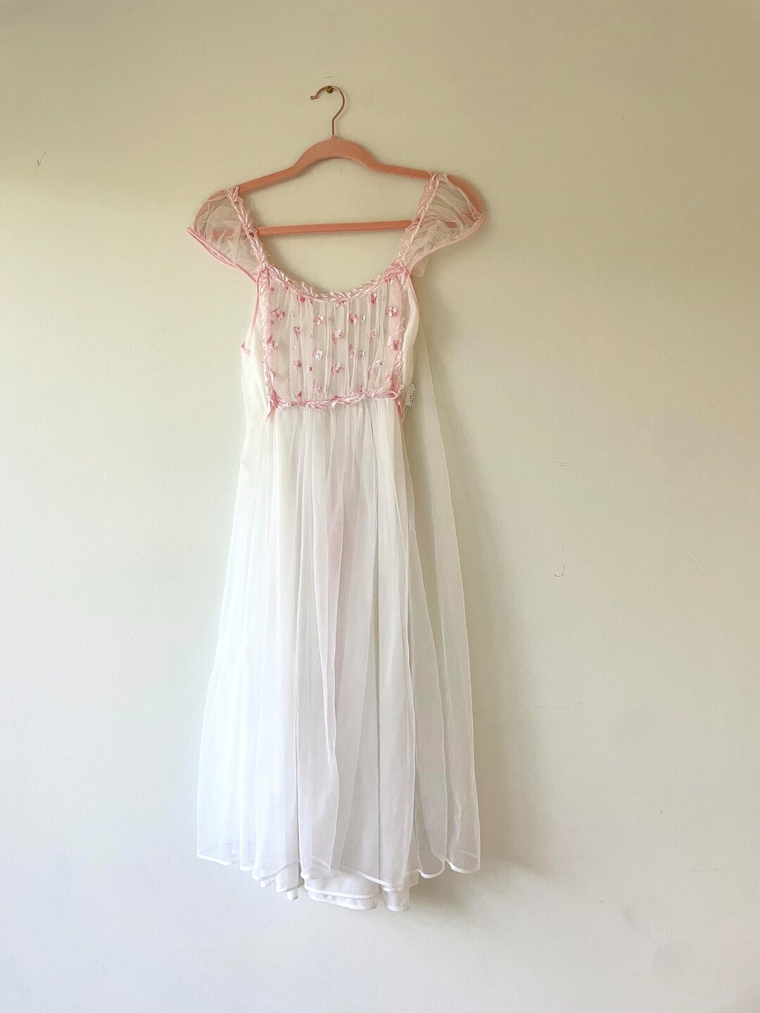 Nadia's Pink Vintage Nightgown