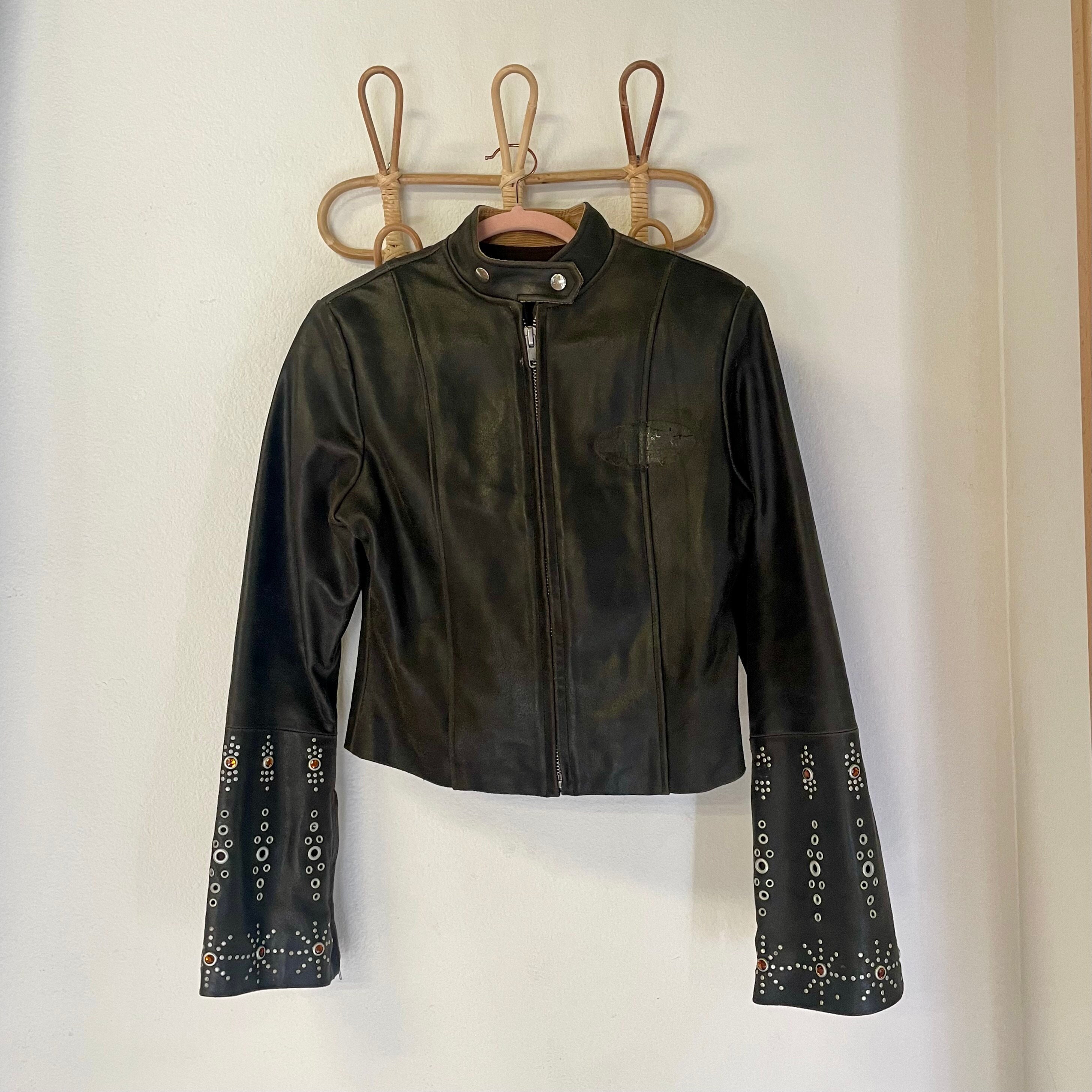 Von Dutch Leather Jacket - Etsy Von Dutch Leather Jacket - Etsy