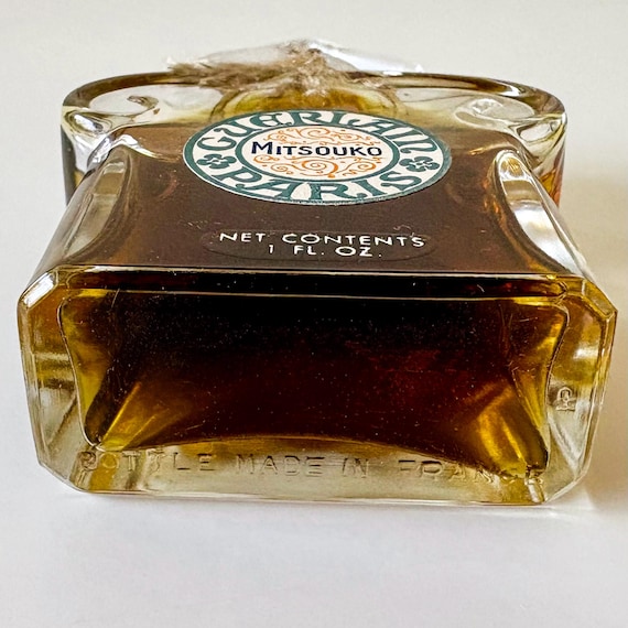 Vintage Guerlain Mitsouko Parfum 1oz Sealed Heart Bottle With