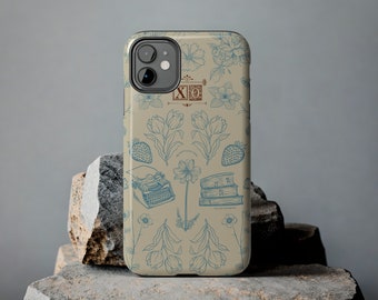 Coquette iPhone-hoesje Preppy Stuff tienercadeau-idee Cadeau voor haar Vintage telefoonhoesje Draadloos opladen