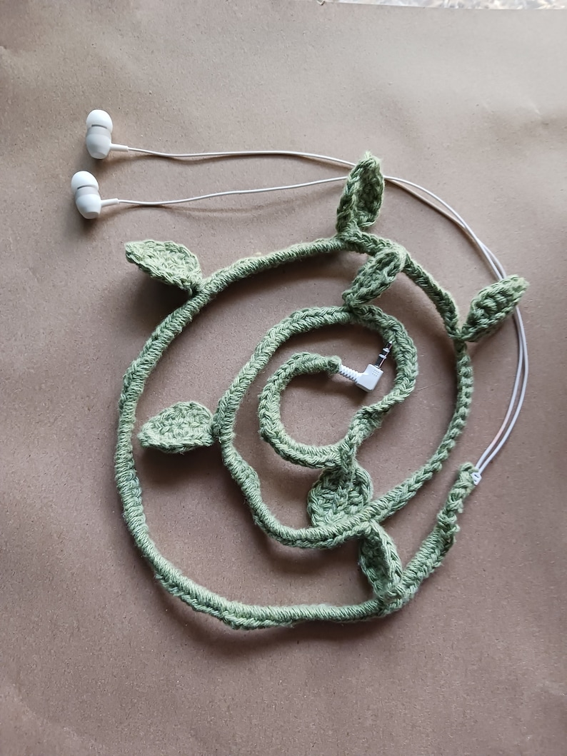 Crochet Vine Cord Cover Pattern Etsy