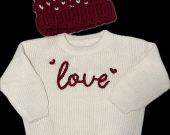 Personalized Oversized Chunky Sweater