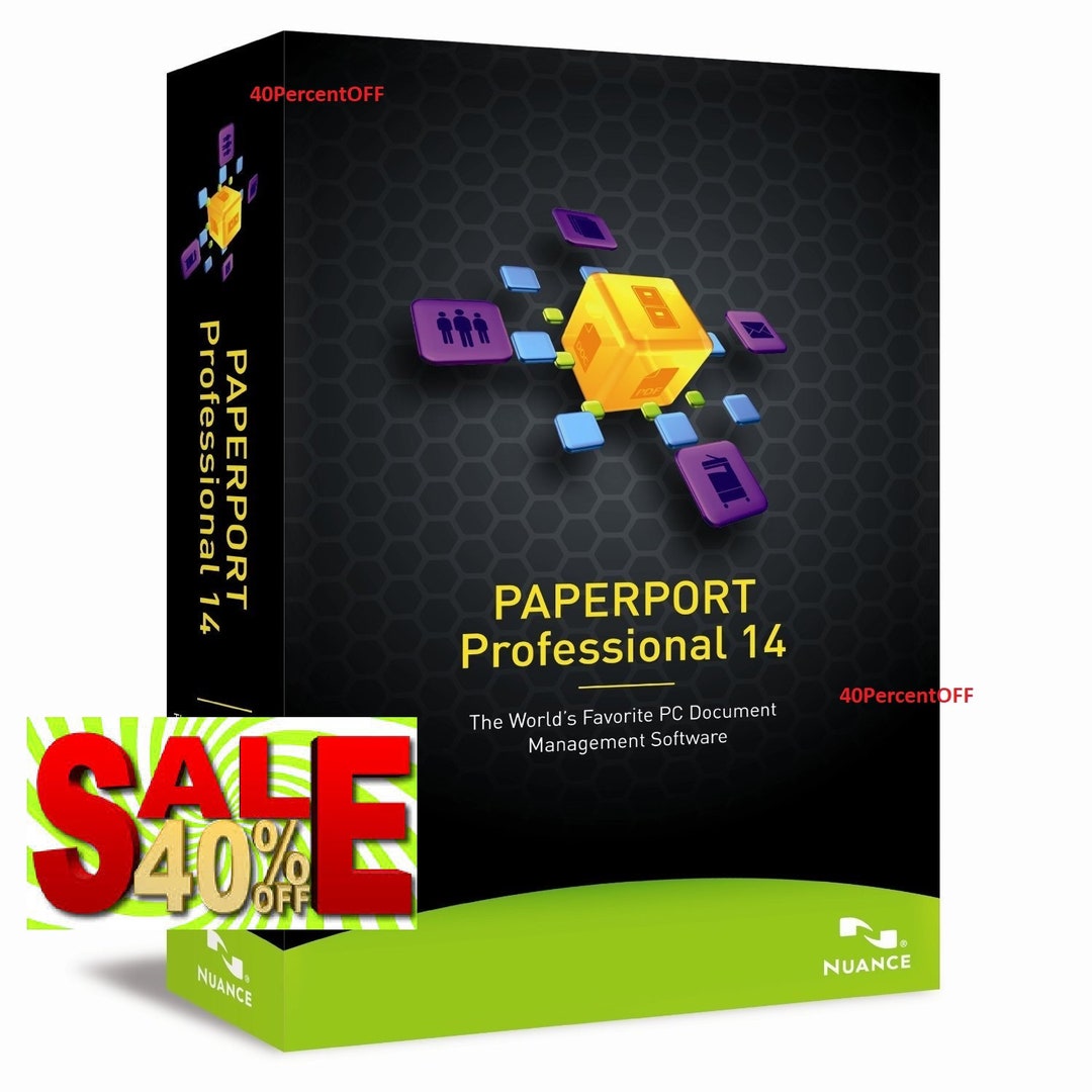 Nuance Paperport 14.5 Etsy Canada