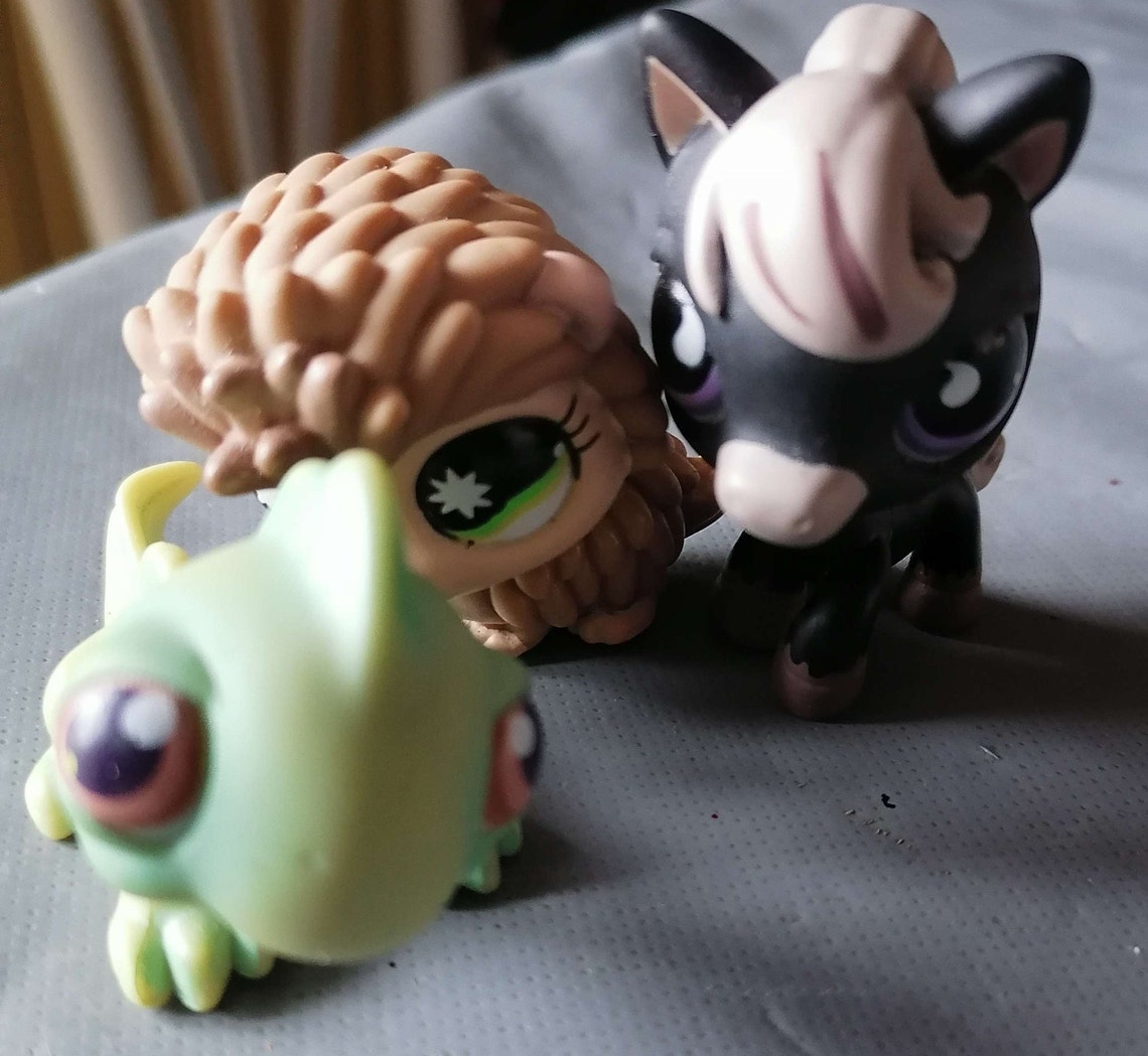 Figurine LPS (Littlest Pet Shop) Cochon D'Inde #683 Hasbro - Authentique, Occasion