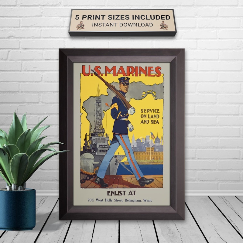Ww1 Recruiting Poster - Etsy
