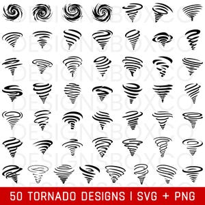 Tornado SVG Bundle - Tornado PNG Bundle - Tornado Clipart - Tornado SVG Cut Files for Cricut - Hurricane Svg Png - Typhoone Svg Png