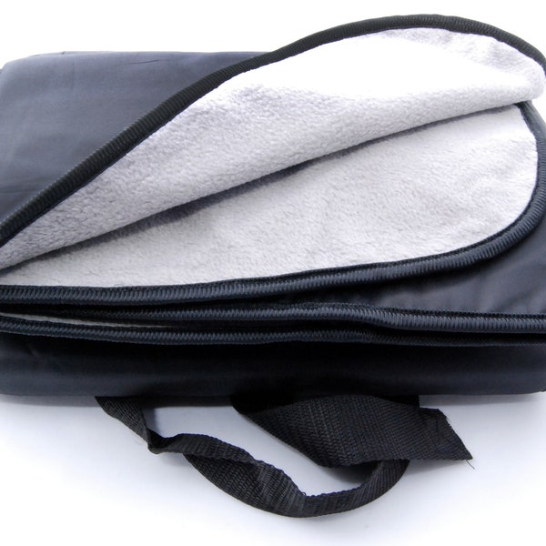 Outdoor Stadium Soft Throw Blanket || Picnic Throw Blanket || Reversible Design Throw