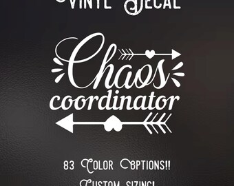 Chaos Coordinator | 83 Color Choices| Indoor/Outdoor