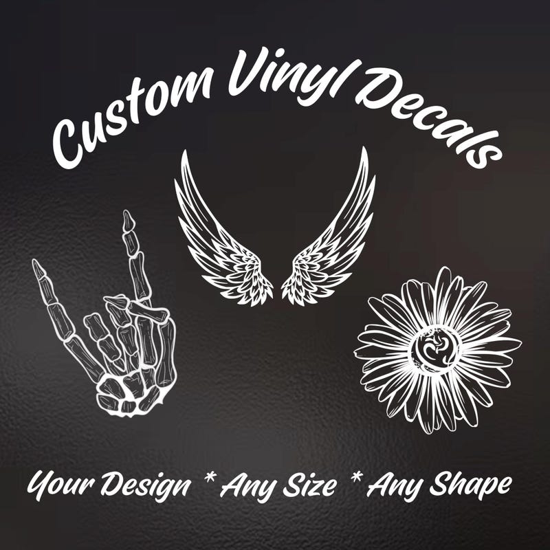 Custom Vinyl Decal - Etsy