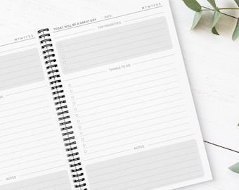 Things to Do Notebook 2024| To-do list notebook | Daily tasks |Productivity planner|A5 Paperback Spiral| Minimal task list|Student|Organiser