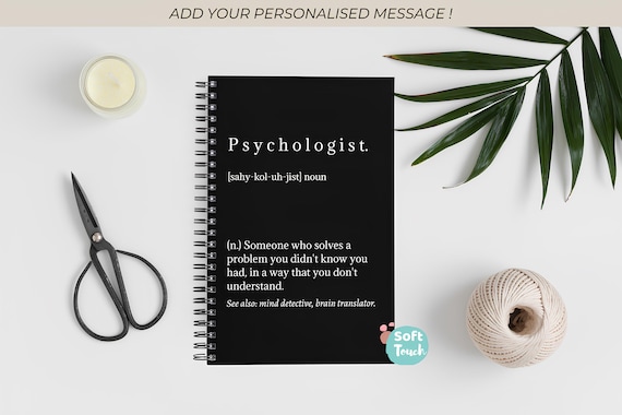 Funny Psychologist A5 Notebook| Paperback| Soft cover| Gift for Psychology Graduate Student|Future Psychologist| Psychologist Office work