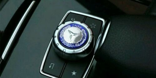 AMG Mercedes Multimedia Aufkleber Emblem Logo 29mm NEU 