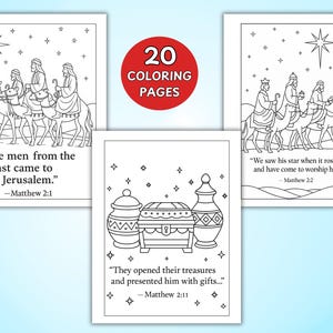 Wise men coloring page. Bethlehem coloring page.