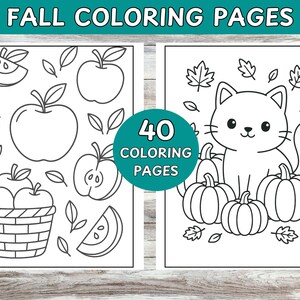 Preschool fall printables