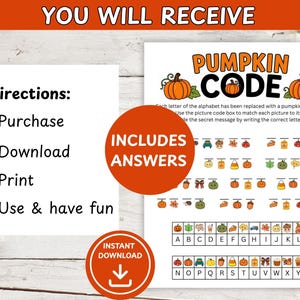 Halloween activity for kids.  Thanksgiving activity for kids.  Fall activity for kids.  Classroom activity. Pumpkin game