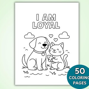 Inspirational coloring sheets.