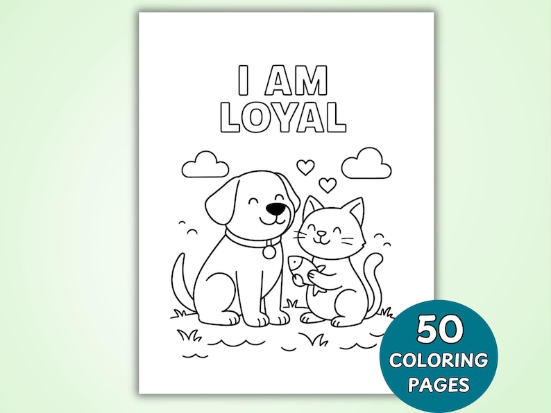 Inspirational coloring sheets.