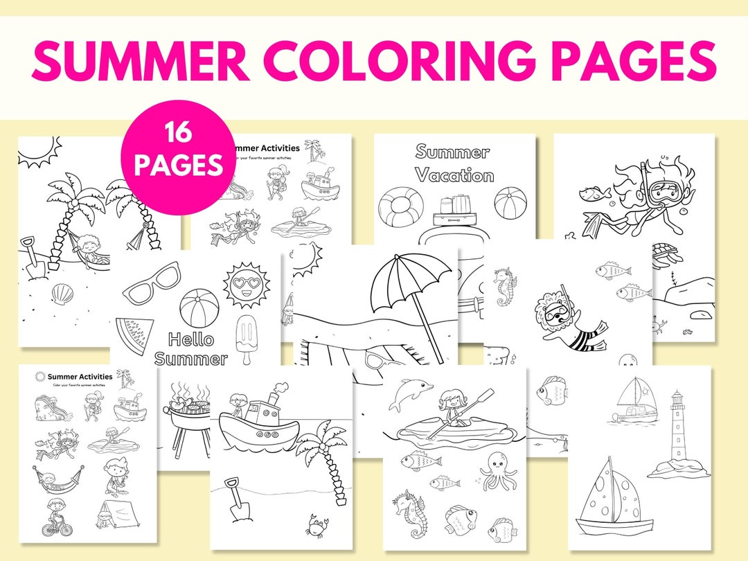 summer-coloring-pages-for-kids-printable-summer-coloring-etsy