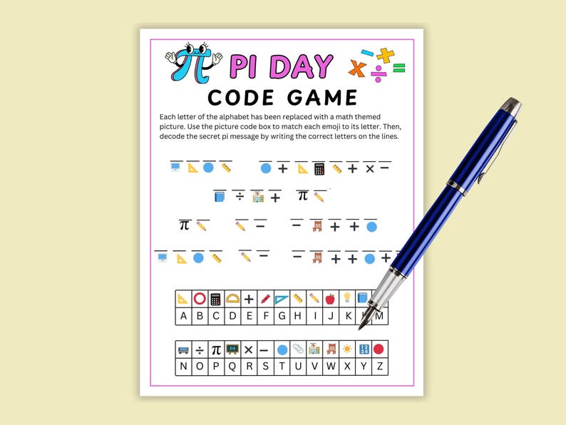 Pi Day Activities for Kids Printable Bundle, Trivia, Math Facts ...