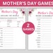 Mother's Day Games Printable Mother's Day Party Games, Mother's Day ...
