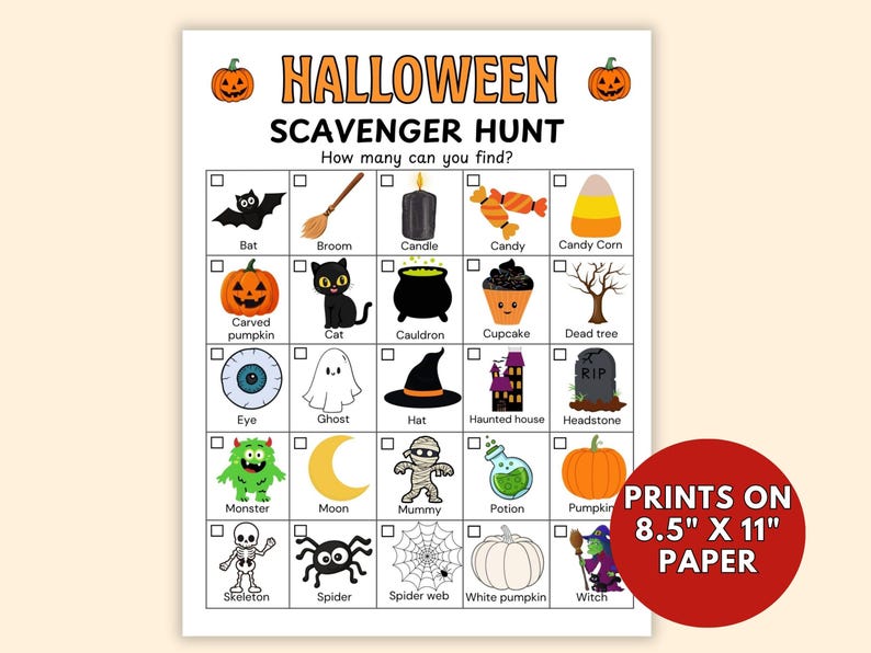Halloween game for kids