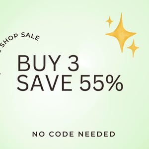 Sale buy 3, save 55%