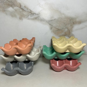 Concrete Egg holder | Countertop display for Farm fresh Eggs | Egg Storage | Modern Farmhouse Style | Egg Tray | Fresh Egg Holder |