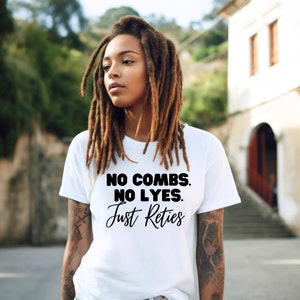 Micro Loc Shirt For Women With Sisterlocs, Dreads, Loc&#39;d Hair