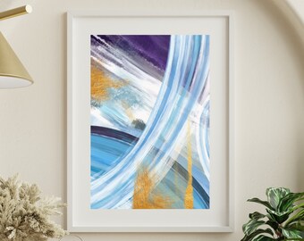 Abstract Painting Wall Art 18x24 inches, High Resolution Digital Download Art