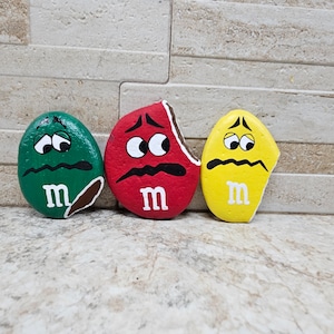 M&M Painted Rocks-Set of 3!