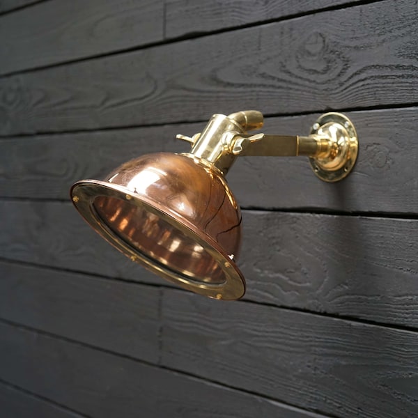 Nautical Style Ceiling Pendant Spot Light Fixture Home and restaurant Decor Copper & Brass Lights 1 Piece