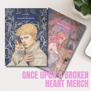 Once Upon A Broken Heart, The Ballad of Never After, Curse for True Love Merch (Journal Bundle with 2 Notebooks) | Bookish Journal Notebooks