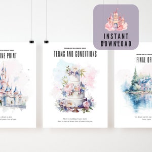 Dreamland Billionaire Set of 3 Printable Arts | Lauren Asher Dreamland Billionaire Book Inspired Printable Digital Downloads