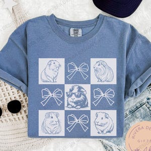 Guinea Pig Shirt, Comfort Colors Guinea Pig Trendy T-shirt, Guinea Pig Lover Gift, Funny Guinea Pig Tee, Guinea Pig Mom Gift, Cavy Shirt