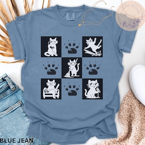 Cat Shirt, Funny Cat Graphic Tshirt, Trendy Cat Paw Shirt, Cat Humor Tee, Cat Mom Gift, Cat Lover Gift, Unhinge Shirt, Black Cat Shirt