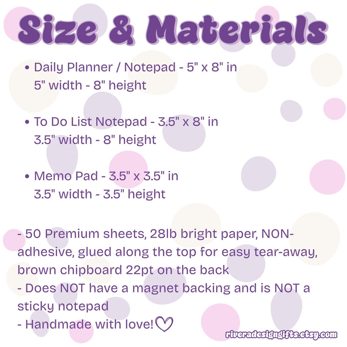 Personalized Notepad, Strawberry Aesthetic Daily Planner 5" X 8 ...