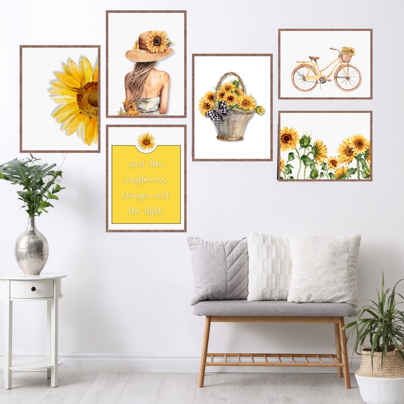Printable Set of 6 Wall Decor Cozy Style Wall Art Wall Art - Etsy