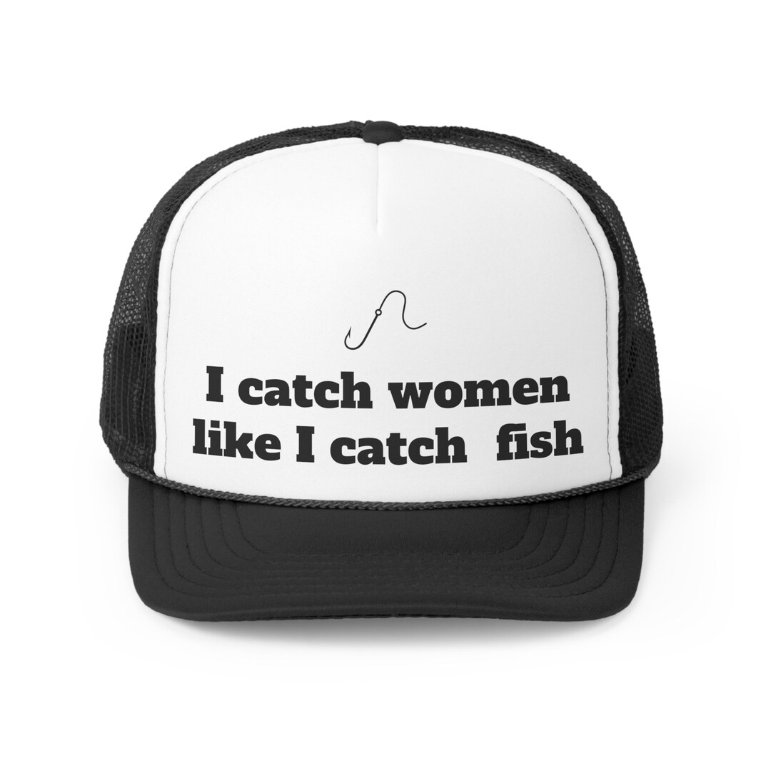 Fishing Hat Funny Hat Trucker Style Cap Snapback Fishing Gift - Etsy