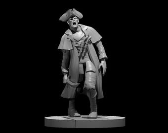 DnD Minifig Pirates For Dungeons and Dragons Mini Figurine Resin 3D Printed