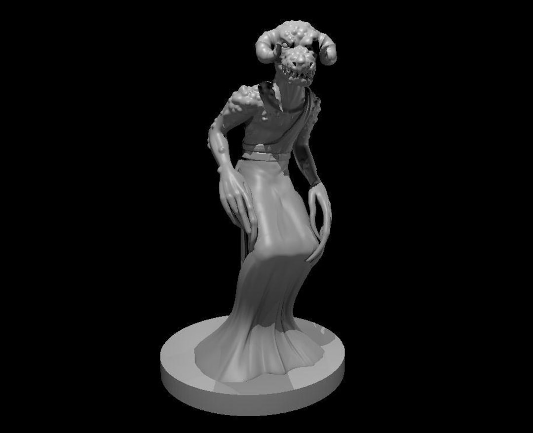 Oinaloth Dnd Mini Figurine Oinoloth: 3D Printed Resin Dungeons and Dragons ...