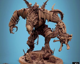 DnD Minifig Cursed Colossus Mini Figurine Resin 3D Printed