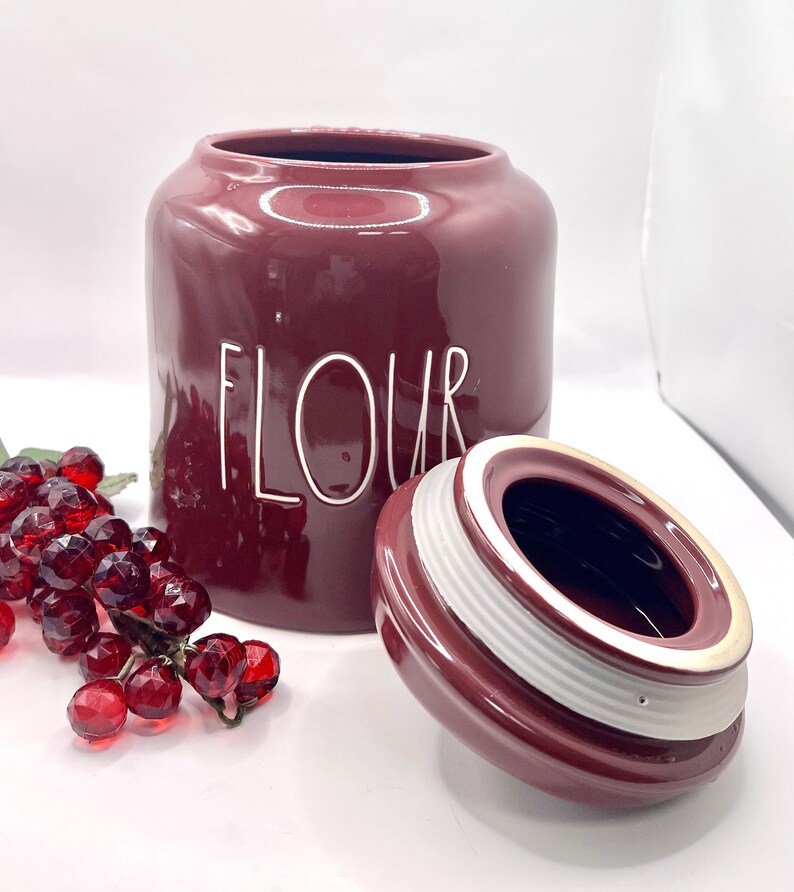 Rae Dunn Flour Canister Etsy