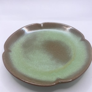 Frankoma vintage prairie green small plate