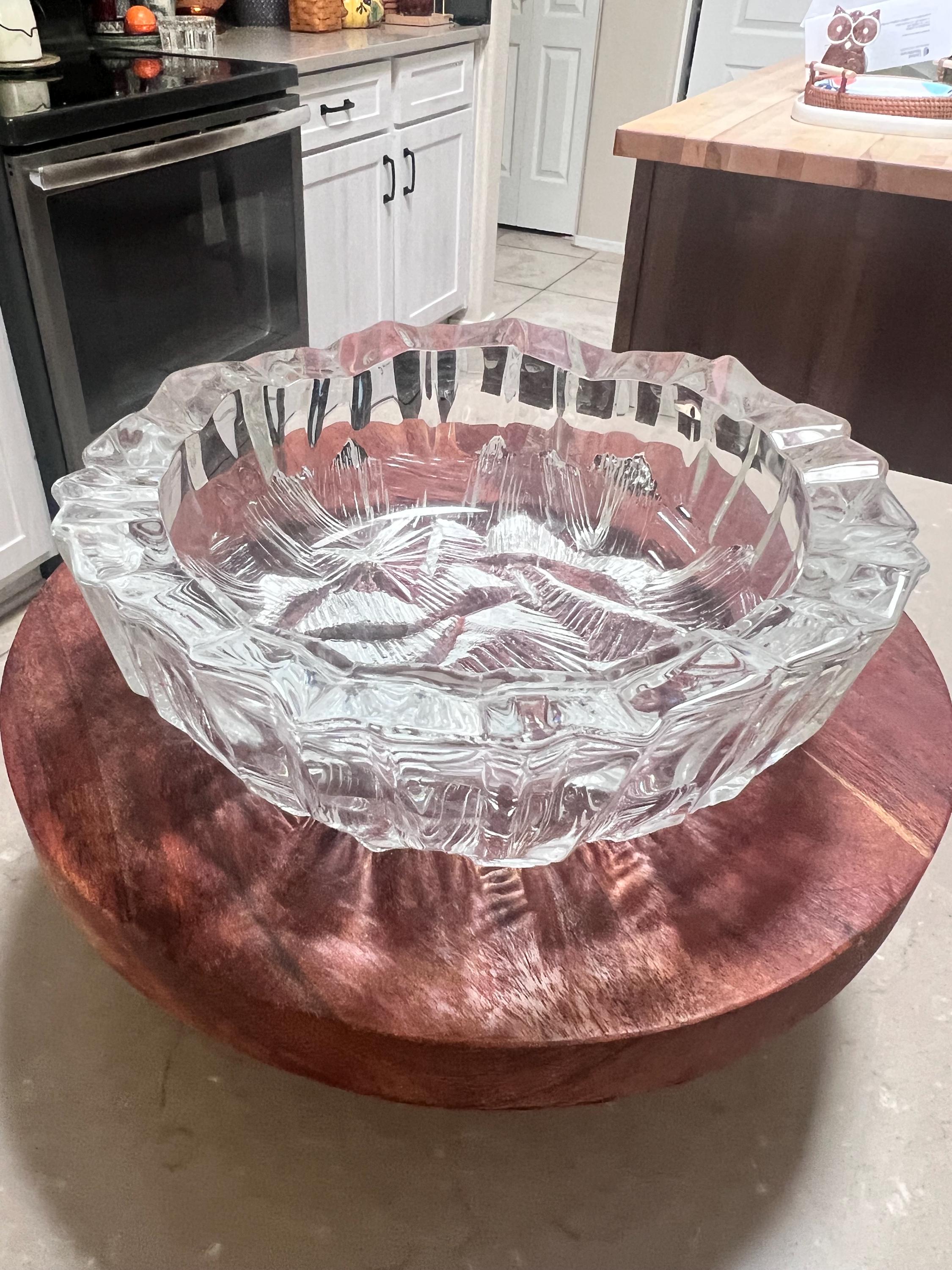 Hoya Crystal Ashtray - Etsy