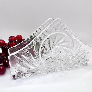 Serviettenhalter aus Kristall