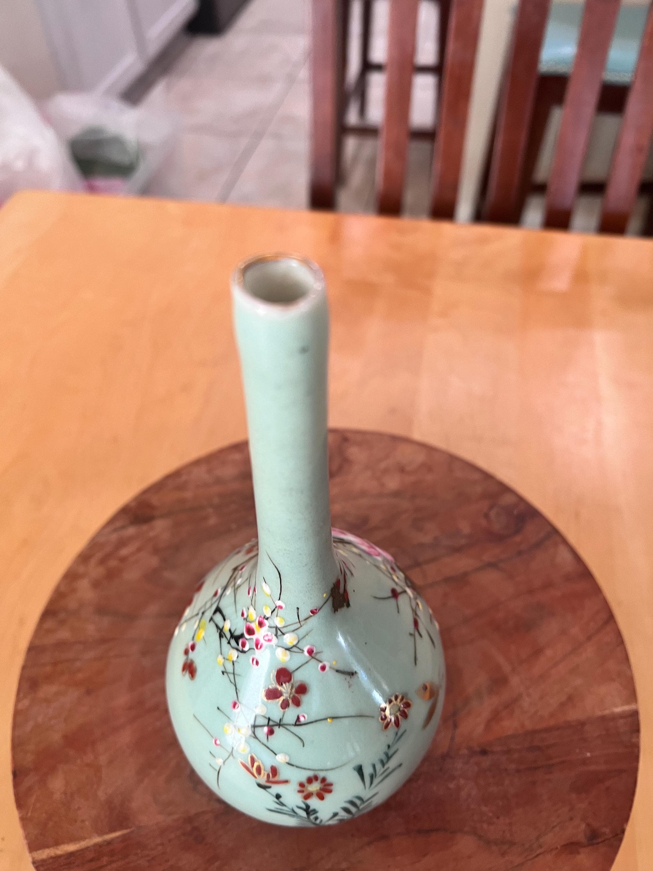 中国の手描き陶器の瓶。 - Etsy 日本