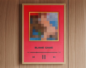 Kanye West - Mój piękny, mroczny, pokręcony plakat fantasy